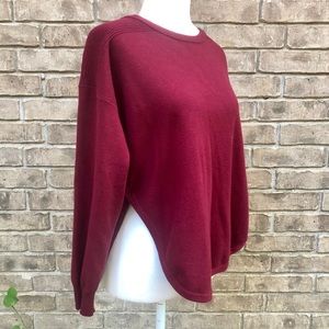 Kenneth Greene: split hem sweater